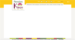 Desktop Screenshot of pension-kleon.com